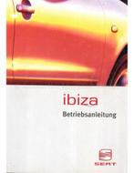 1999 SEAT IBIZA INSTRUCTIEBOEKJE DUITS, Autos : Divers, Modes d'emploi & Notices d'utilisation