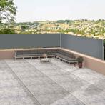 vidaXL Windscherm uittrekbaar 117x1200 cm antracietkleurig, Verzenden, Nieuw