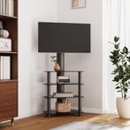 vidaXL Tv-standaard hoek 4-laags voor 32-70 inch zwart, Nieuw, Verzenden