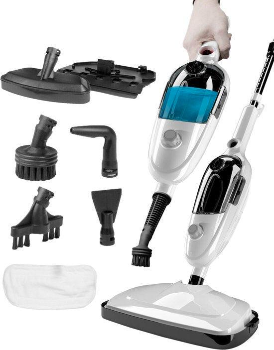 2dekans | URGOODS Stoomreiniger – 2-in-1, Incl. 8, Elektronische apparatuur, Stoomapparaten, Ophalen of Verzenden