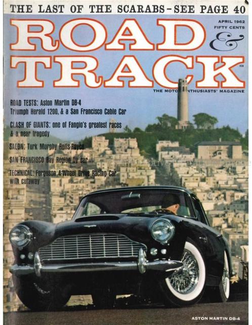 1962 ROAD AND TRACK MAGAZINE APRIL ENGELS, Livres, Autos | Brochures & Magazines, Enlèvement ou Envoi