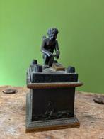 Inktpot - Charles X - Brons, Verguld, Antiek en Kunst
