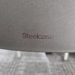 Steelcase Vergaderstoel grijs/blauw gebruikt, Ophalen of Verzenden