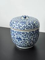 Antieke Chinese pot met deksel - Porselein - China - Qing, Antiek en Kunst
