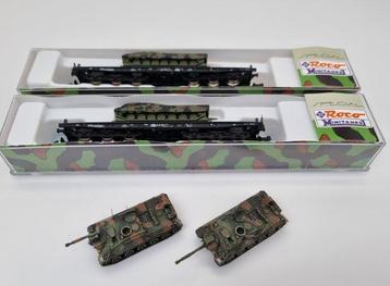 Roco N - 932 - Modeltrein (2) - Mini-tanks zware vrachtwagen