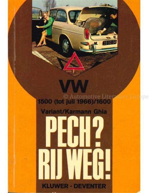 VW 1500 (TOT JULI 1966), 1600 / VARIANT / KARMANN GHIA:, Livres, Autos | Livres