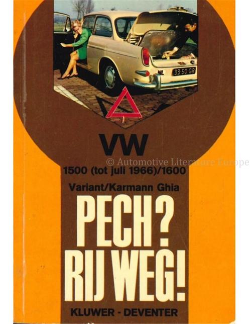 VW 1500 (TOT JULI 1966), 1600 / VARIANT / KARMANN GHIA:, Boeken, Auto's | Boeken