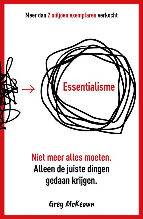 Essentialisme (9789043936972, Greg Mckeown) (Greg Mckeown), Boeken, Psychologie, Nieuw, Verzenden