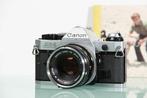 Canon AE-1 Program +FD 1,8/50mm | Analoge camera, Audio, Tv en Foto, Fotocamera's Analoog, Nieuw
