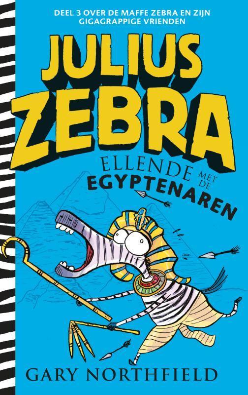 Ellende met de Egyptenaren / Julius Zebra / 3 9789024576968, Livres, Livres pour enfants | Jeunesse | Moins de 10 ans, Envoi