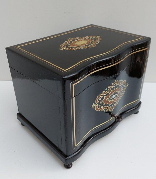 Cave à Cigares Napoleon III - Humidor - Sigarendoos - Hout,, Antiek en Kunst, Antiek | Meubels | Stoelen en Sofa's