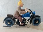 Tintin - Statuette Aroutcheff - La moto bleue, v2 - Le, Nieuw