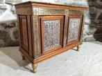 Kast op een standaard - Hout, Tin, Verguld messing - En