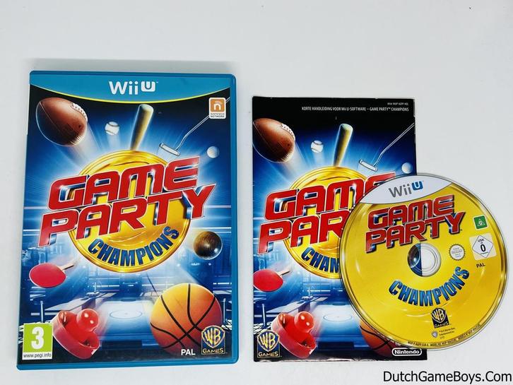 Nintendo Wii U - Game Party - Champions - HOL, Games en Spelcomputers, Games | Nintendo Wii U, Gebruikt, Verzenden