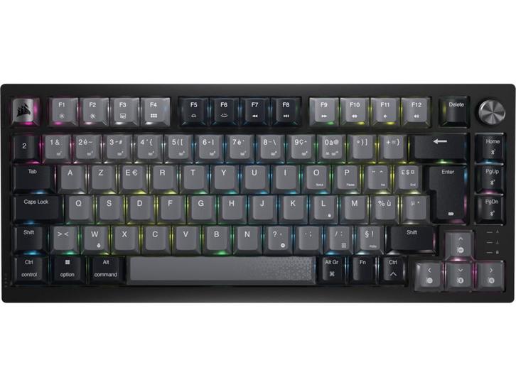 Corsair K65 Plus Wireless - 75% Gamingtoetsenbord - MLX Red, Games en Spelcomputers, Spelcomputers | Overige Accessoires, Zo goed als nieuw