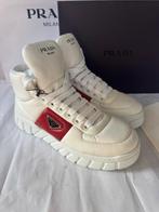 Prada - Logo Plaque Lace Up - Baskets montantes - Taille :, Nieuw