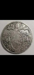 Italië, Pauselijke Staat Pio VI (1775-1799). Scudo 1780, Postzegels en Munten, Munten | Europa | Niet-Euromunten