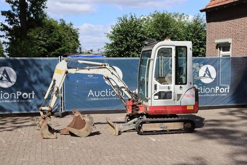 Veiling: Minigraver Takeuchi TB016 Diesel 2009, Zakelijke goederen, Machines en Bouw | Kranen en Graafmachines, Ophalen