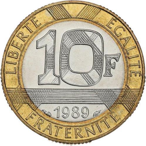 France. Ve République. 10 Francs 1989 Montesquieu, Postzegels en Munten, Munten | Europa | Euromunten