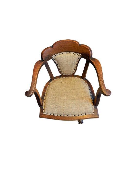 Chaise de bureau - chaise de bureau - Chêne, Antiek en Kunst, Curiosa en Brocante