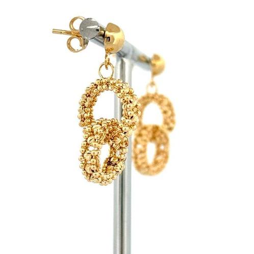 Handmade - Oorbellen - 6.6 g - 18 karaat Geel goud, Handtassen en Accessoires, Oorbellen