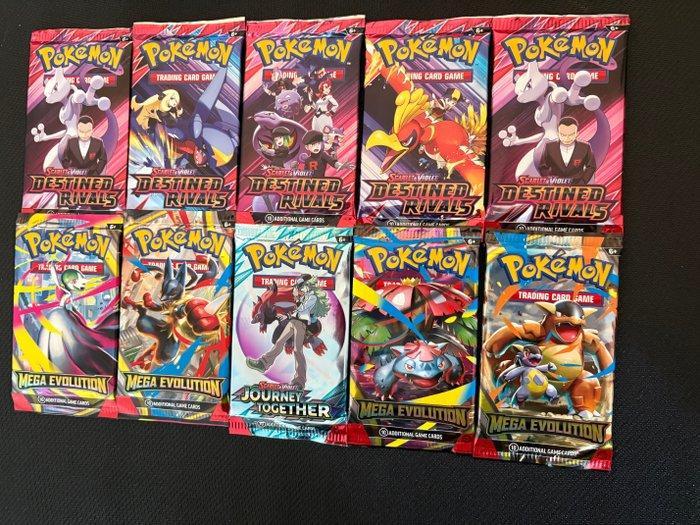 Pokémon - 10 Booster pack - Lot de boosters Pokémon Scarlet, Hobby en Vrije tijd, Verzamelkaartspellen | Pokémon