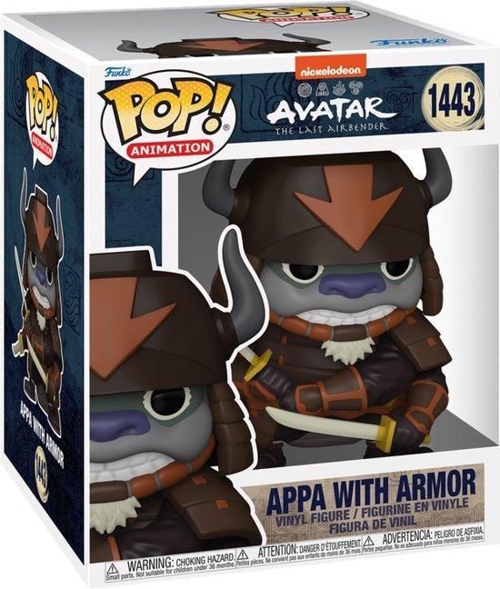 Pop Animation: Avatar - Appa with Armor - Funko Pop #1443, Kinderen en Baby's, Speelgoed | Knuffels en Pluche, Nieuw, Verzenden