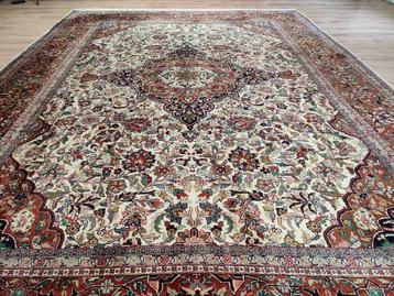 Keshan - Tapis - 2.6 m - 3.6 m - Fleurs Royales