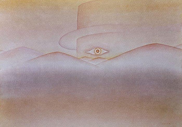 Jean-Michel Folon (1934-2005) - Vision surréaliste, Antiek en Kunst, Antiek | Overige Antiek