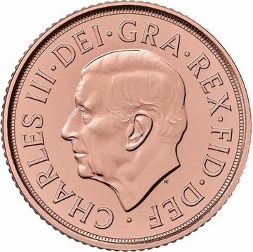 8 grammes - Or .916 - 2025 - Sovereign Charles III beschikbaar voor biedingen