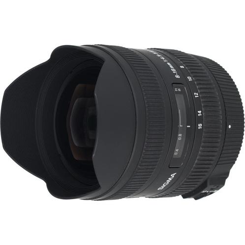 Sigma 8-16mm F/4.5-5.6 DC HSM Nikon occasion, Audio, Tv en Foto, Foto | Lenzen en Objectieven, Zo goed als nieuw, Verzenden
