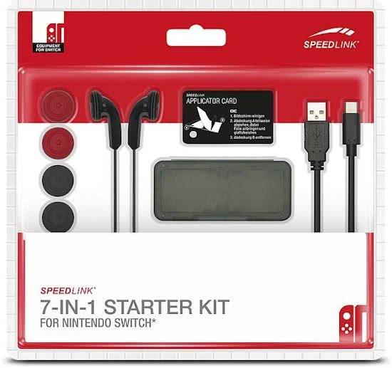 Speedlink 7-IN-1 Starter Kit - Zwart - Switch (Nintendo, Games en Spelcomputers, Games | Overige, Ophalen of Verzenden