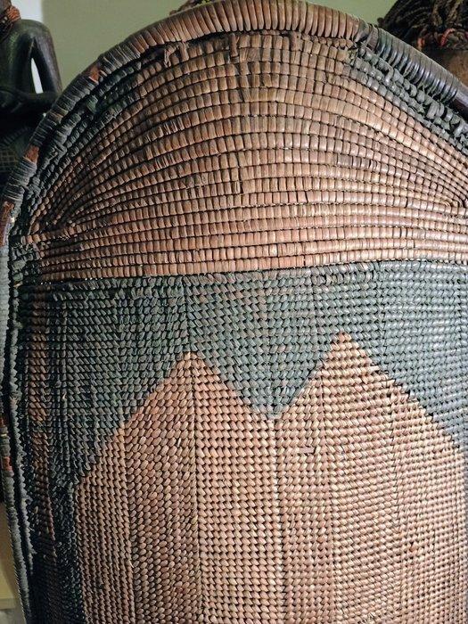 Schild wara - Mbugbu Banda - DR Congo, Antiek en Kunst, Kunst | Niet-Westerse kunst