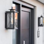 Strak & modern Winchester Muurlamp Zwart met LED, Verzenden, Nieuw