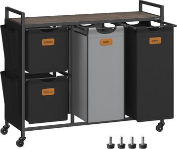 Waskar - Sorteerder - Rollend - Zwart-Duifgrijs, Ophalen of Verzenden