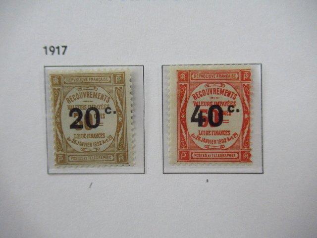 Frankrijk - Belastingen, prachtige postzegelverzameling., Postzegels en Munten, Postzegels | Europa | Frankrijk