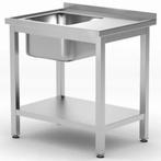 Spoeltafel | KitchenLine | RVS | 1 Spoelbak (Links) |, Verzenden, Nieuw in verpakking