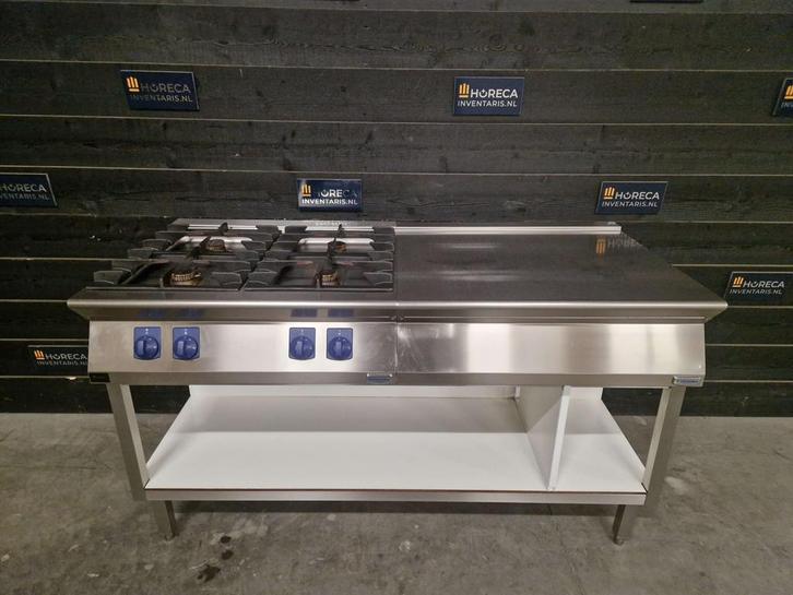 Gasfornuis | Electrolux | 4-pits fornuis | aardgas, Zakelijke goederen, Horeca | Keukenapparatuur, Gebruikt, Fornuis, Frituur en Grillen