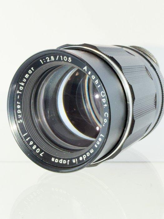 Pentax Super-Takumar 2,8/105mm with Original Box, Metal, Audio, Tv en Foto, Fotocamera's Analoog