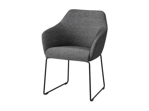 Toss Eetkamerstoel, metaal zwart/grijs, Huis en Inrichting, Woonaccessoires | Overige, Nieuw, Verzenden