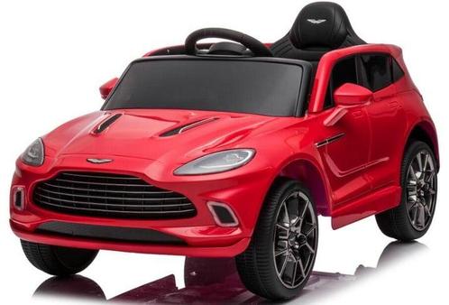 Aston Martin 12v elektrische kinderauto met rubberen banden,, Kinderen en Baby's, Speelgoed | Buiten | Accuvoertuigen, Ophalen of Verzenden