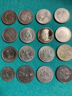 Wereld. Kleine interessante Sammlung von 16 Münzen (