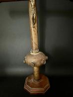 Kruis - Messing - 1550-1600 - processiekruis, Antiek en Kunst