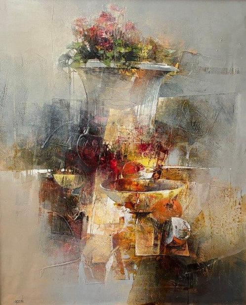 Nadia Cascini (1970) - Stilleven, Antiek en Kunst, Kunst | Schilderijen | Modern
