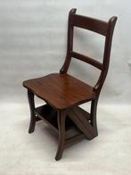 Trapje - bibliotheektrap / stoel - Hout