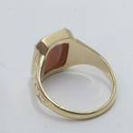 Ring - 18 karaat Geel goud Carneool - sigil Ring, Nieuw