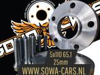 Spacers 25mm Alfa Romeo Opel Saab 5x110 65,1 Spoorverbreders, Ophalen of Verzenden