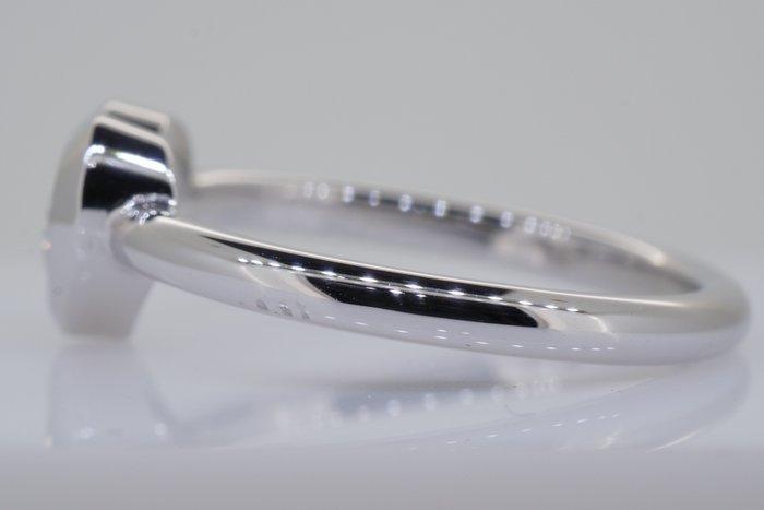 Ring - 18 karaat Witgoud - 0.52ct. tw. Diamant (Natuurlijk), Handtassen en Accessoires, Ringen