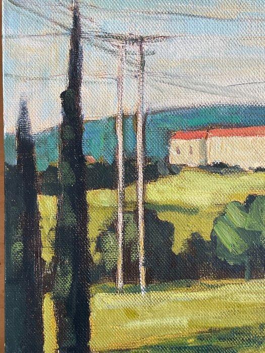 Claudio Rolfi (1960) - Sintesi del paesaggio della memoria, Antiek en Kunst, Kunst | Schilderijen | Modern