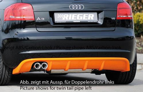 Rieger diffuser | Audi A3 8P 2008-2013 5D Sportback | ABS, Autos : Divers, Tuning & Styling, Enlèvement ou Envoi